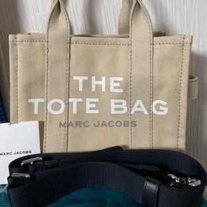 NWT MARC JACOBS MINI TOTE BAG BEIGE- Authentic